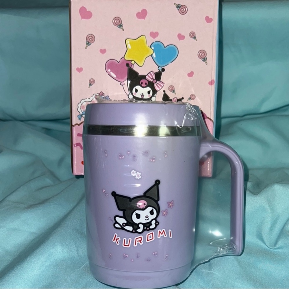 Kuromi Purple Mug with Handle
